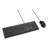 Keyboard and Mouse Kensington KM100 Black Spanish QWERTY
